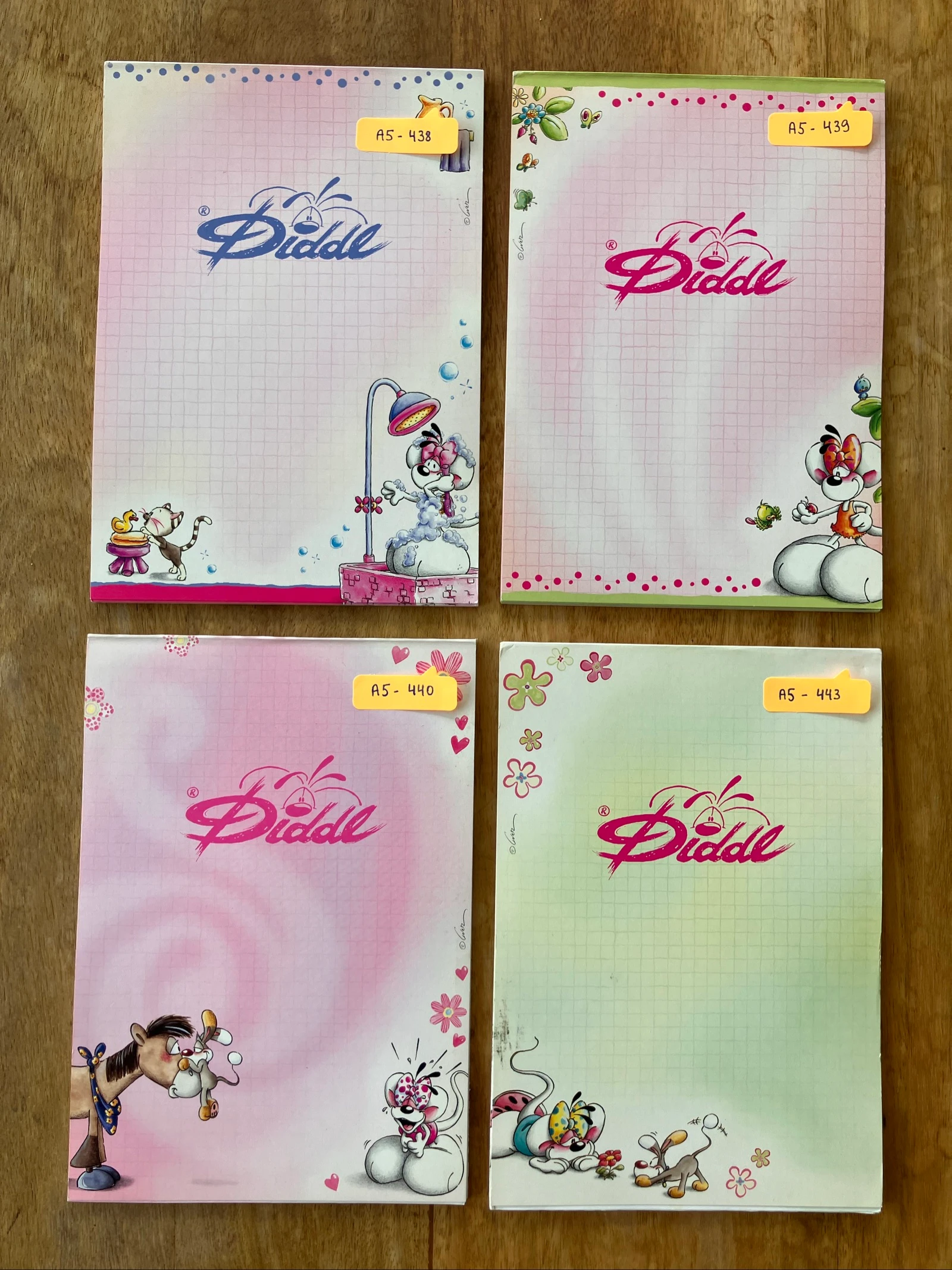 Diddl - Set van 14 A5 blaadjes – photo 3